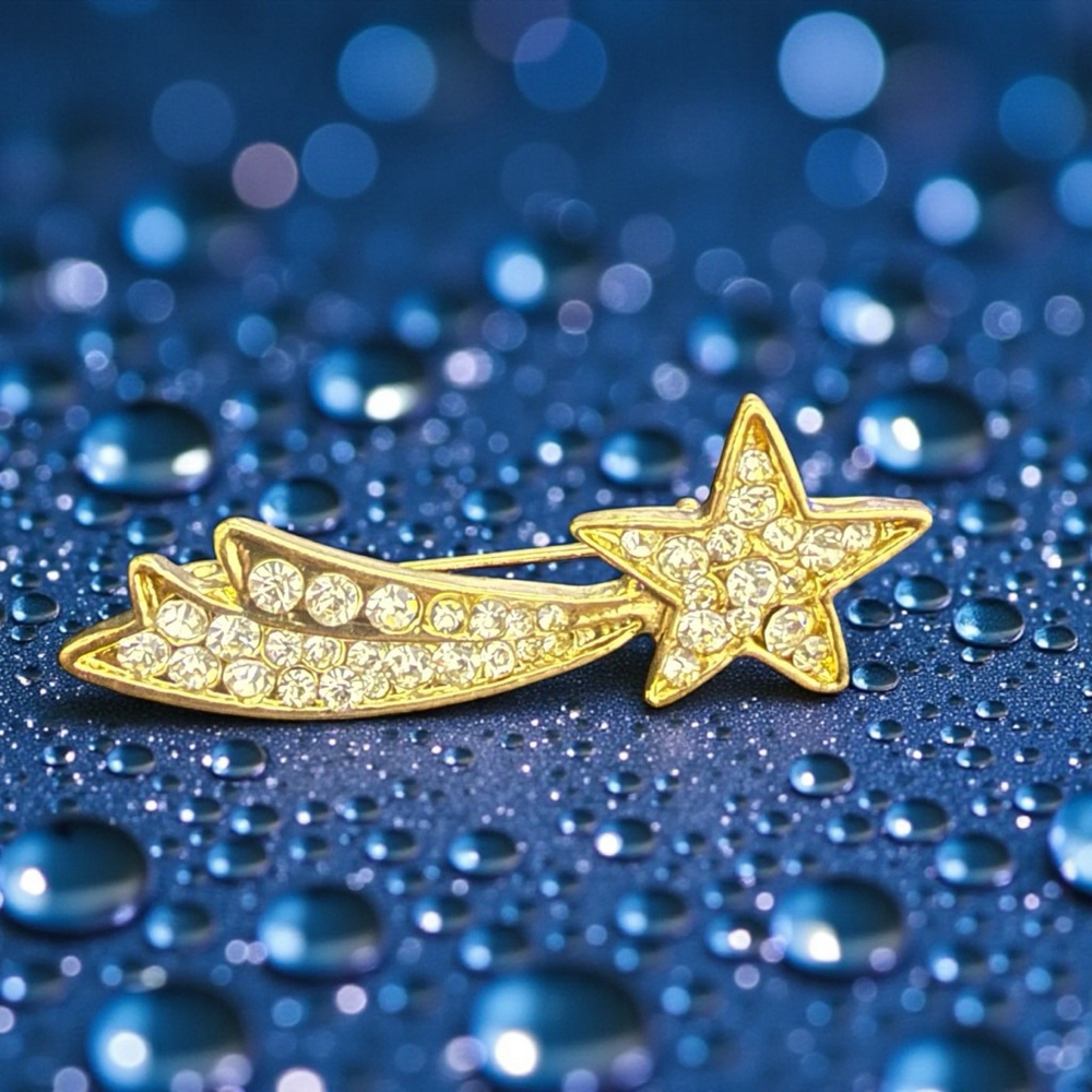 Don’t You Know That You Are a Shooting Star Brooch